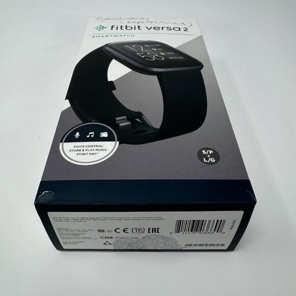 Fitbit Versa 2 Activity Tracker Black w/Charger, No‎ Strap, READ DESCRIPTION - Picture 2 of 16